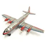 Nomura (Japan) American Airlines 'Electra II': tinplate and plastic battery operated airliner,