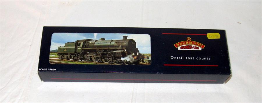 BACHMANN 31-108 BR Black Standard Class 4MT 4-6-0 # 75063 with BR1B Tender - Weathered Edition -