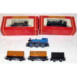 3 x HORNBY Tank Engines and 3 x Thomas Coaches/Vans - R760 GWR Green 0-6-0PT # 2778 - Excellent with