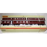 HORNBY R4229 'The Pines Express' Coach Pack comprising a BR(M) Maroon Mk 1 Composite and 2 x Brake
