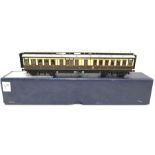 Lawrence Scale Models OO Brass Kit Built GWR Chocolate and Cream Clerestory Diner No.9619: built