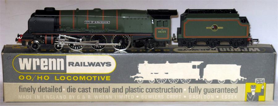 WRENN W2228 BR Green Class 8P 'City of Birmingham'. Mint in a Near Mint Box with Packing rings and