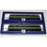 LIMA 2 x BR 2 Tone Green Class 47 Diesels - 204904 # D1524 and 205103 # D1111 - both Near Mint in