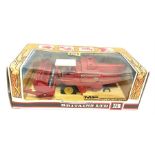 Britains No.9570 Massey Ferguson 760 Combine Harvester, finished in red with an off-white cab