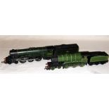 2 x TRIANG/HORNBY Locomotives and a quantity of Series 3 Track - R850 BR Green Class A3 4-6-2 '