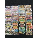 Quantity of DC and other war comics, includes DC G.I. Combat, The Losers and The Unknown Soldier.