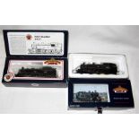BACHMANN 2 BR Black Ivatt 2-6-2T's - 31-452 # 41313 - missing Cab glazing otherwise Excellent with