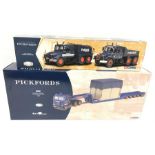Two Corgi Pickfords 1/50 scale models: CC12605 Scammell Crusader, King Trailer and Load; #17904 2