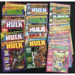 Quantity of Rampage Magazine The Hulk and X-Men comics. (37)