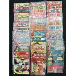 Quantity of Charlton romance comics, includes Sweethearts, Teen-Age Love, Teen Confessions and