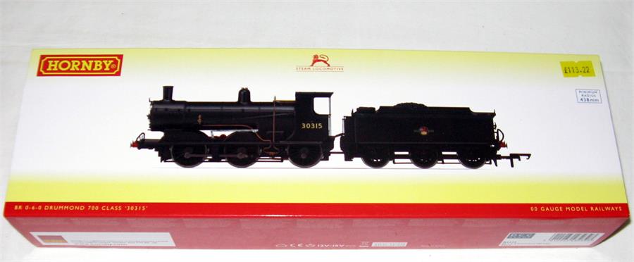 HORNBY R3239 BR Black Drummond 700 Class 0-6-0 # 30315 - DCC ready - Mint Boxed with Instructions