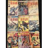Charlton Comics The Six Million Dollar Man, c.1976-1978: Vol.1 #1-4; Vol.2 #5; Vol.3 #6-9. Appear