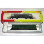 HORNBY Railroad/LIMA 2 x Diesels - Railroad R2939 BR Green Class 33 # D6537 - DCC Ready and Near