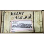 Corgi Heavy Haulage 1/50 scale CC12305 Scammell Contractor x 2, Girder Trailer, Bogies and Sheeted