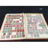 A good collection of Victorian stamps in album.