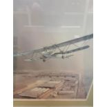 Four pictures Print of Croyden airport 1936, with three others.
