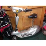 An E-scooter. (a/f).