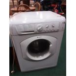 A Hotpoint washing machine 6kg load.