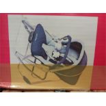 A Maclaren baby rocker chair as new in box. (ag144496).