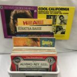 Big Band / Jazz and Vocalist Vinyl 33rpm Records. To include - Sinatra - Alvino Rey - Harry Arnold -