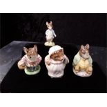 Beswick Mrs Tittle mouse bp3a 1973- 1978 -Mrs Tiggy Winkle 1948 first small version-Samuel