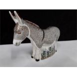 Royal Crown Derby paperweight donkey Ltd 69/150.