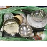 A box of kitchenalia