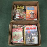 Three boxes of Model Engineer, Rail Enthusiast and other related publications.
