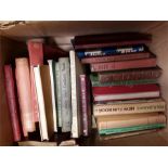 A box of collectors books