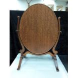 A Georgian design swing frame dressing table mirror