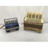 Two accordions.