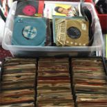 Large Collection Of 1960’s & 70’s Rock & Pop 7” Records. 2 large boxes of singles here to include