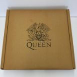 Limited Edition Collectors Ultimate Queen Gold Box Set Wall Display Case 20 CD's. A numbered limited