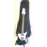 Badger Electric Guitar. This guitar is in ex shop demo condition and has 2 humbuckers. Comes