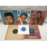 Elvis Presley Records and 50th Birthday Album. Here we have 2 x 10" 78rpm records 'Hard Headed Woman