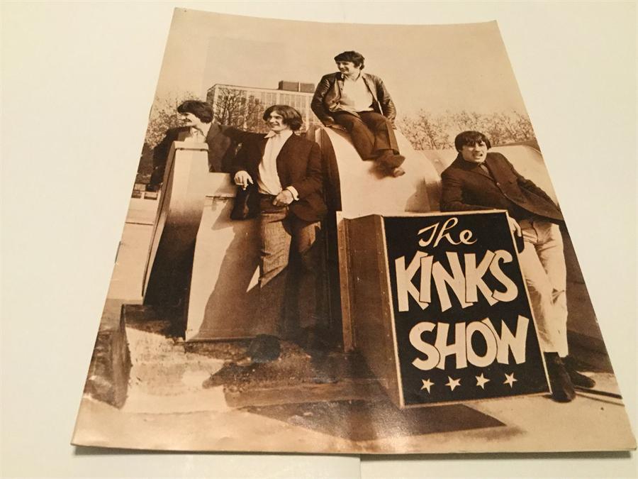 The Kinks Show 1965 Original Rare Programme. In Ex condition and including- The Yardbirds - The