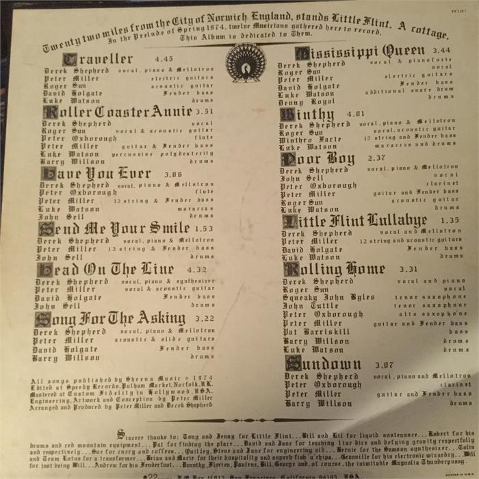 Peter Miller, AKA Big Boy Pete : Music From Little Flint LP Record. A private press from USA on - Image 2 of 4