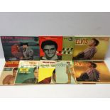Elvis Presley EP Vinyl 45rpm Records. A lovely selection of EP’s here from UK - France and