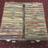 Soul, Funk, Disco Collection Of 45rpm Vinyl 7” Records. Here we have a large box of Ex Dj’s 80’s /