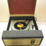 Fidelity MP-12 Portable Record Player. This model is from the 1970's and plays all size and speed