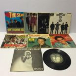 7 x 1960’s Vinyl EP Records. Here we find Ep’s from Elvis - Cliff - The Beatles - The Rolling Stones