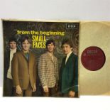 The Small Faces LP 33rpm Vinyl Record. ‘From The Beginning’ on unboxed Mono Decca LK 4879 from 1967.