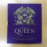 Queen, "40 Years Of Queen" official boxset. Forewards by Brian May & Roger Taylor. Box set
