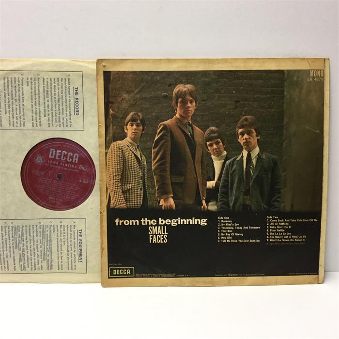 The Small Faces LP 33rpm Vinyl Record. ‘From The Beginning’ on unboxed Mono Decca LK 4879 from 1967. - Image 2 of 2