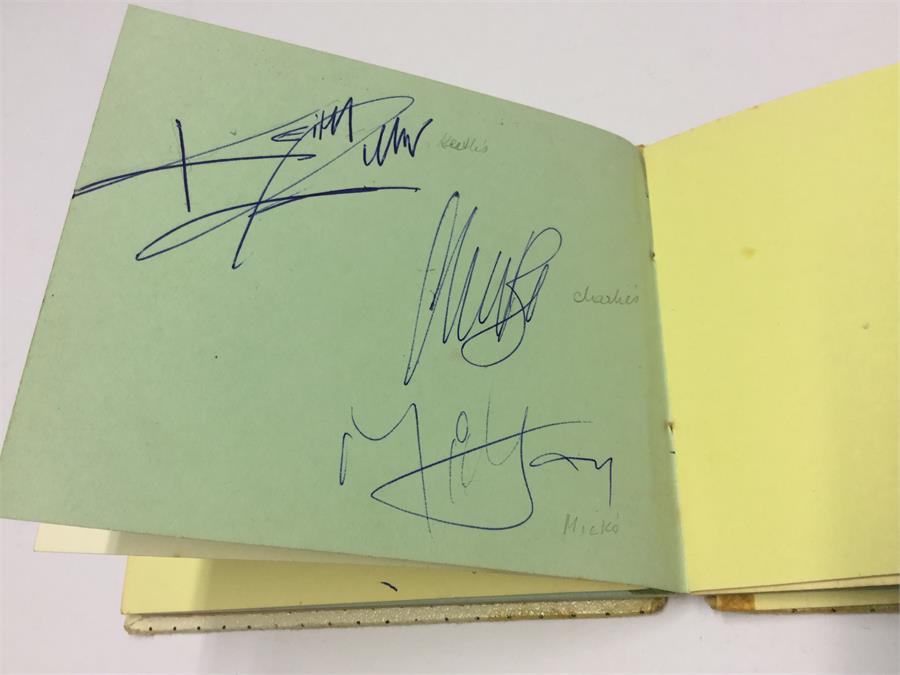 Rolling Stones Autograph Book. Here we have a super little autograph book from the 1960’s. To - Image 4 of 5