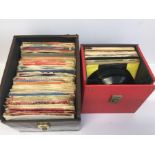 1960’s Pop/Rock 45rpm 7” Vinyl Singles. Here we have 2 boxes of top tunes mainly from the sixtie’