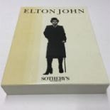 Elton John Memorabilia Collection Auction Catalogue's. Here we have a rare collection of 4 books