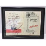 John Lennon Autograph. Signed ‘Love From John Lennon’ and a great chance to own one of the fab fours