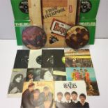 Beatles Related Collection Of Vinyl Records. Here we have a ‘From Liverpool’ Beatles Box Of LP