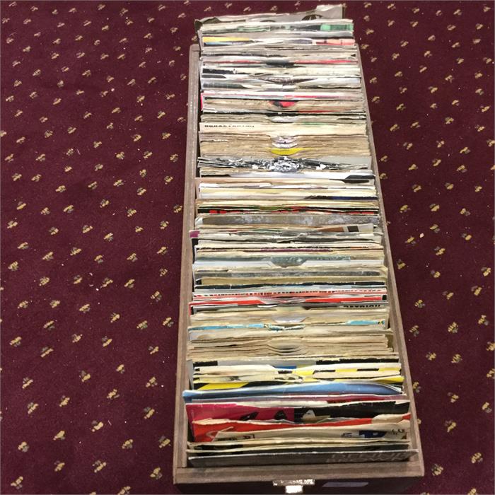 Reggae / Ska Collection of Various 7” 45rpm Vinyl Records. Here we have a large box containing a